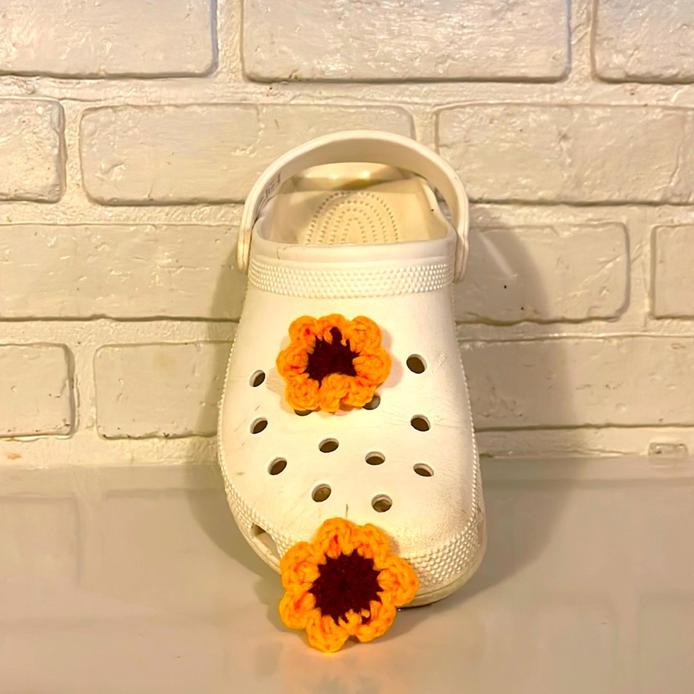 Croc Sunflower Jibitz
